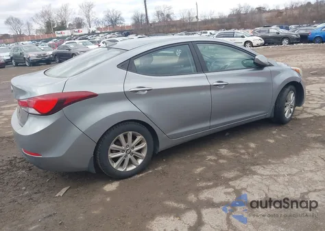 2014 Hyundai Elantra Se from USA, damaged, VIN KMHDH4AE1EU201672